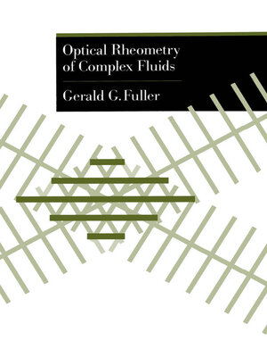 cover image of Optical Rheometry of Complex Fluids